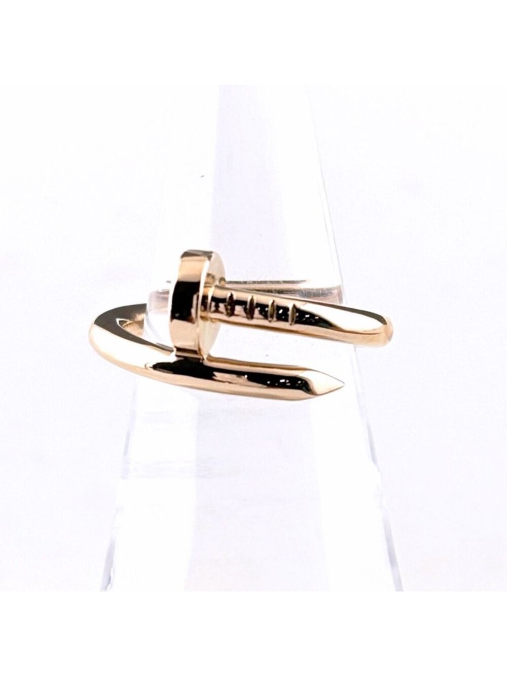 Cartier Juste un Clou Pink Gold Ring - Picture 1 of 9